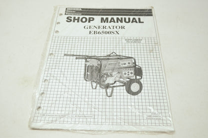 Honda Generator EB6500SX Shop Manual Supplement
