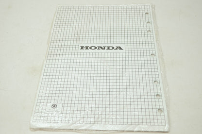 Honda Generator EB6500SX Shop Manual Supplement