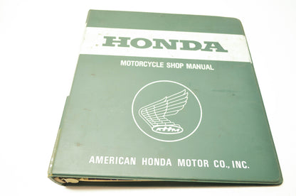 Honda XL250-350 Shop Manual