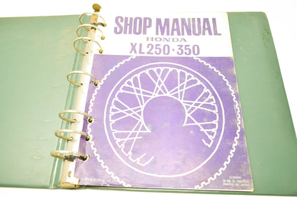 Honda XL250-350 Shop Manual