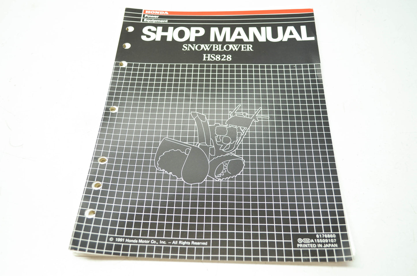 Honda Snowblower HS828 Shop Manual