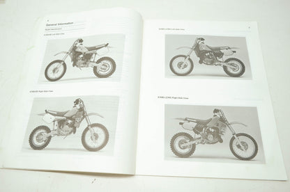 Kawasaki KX60 KX80 KX100 Service Manual Supplement