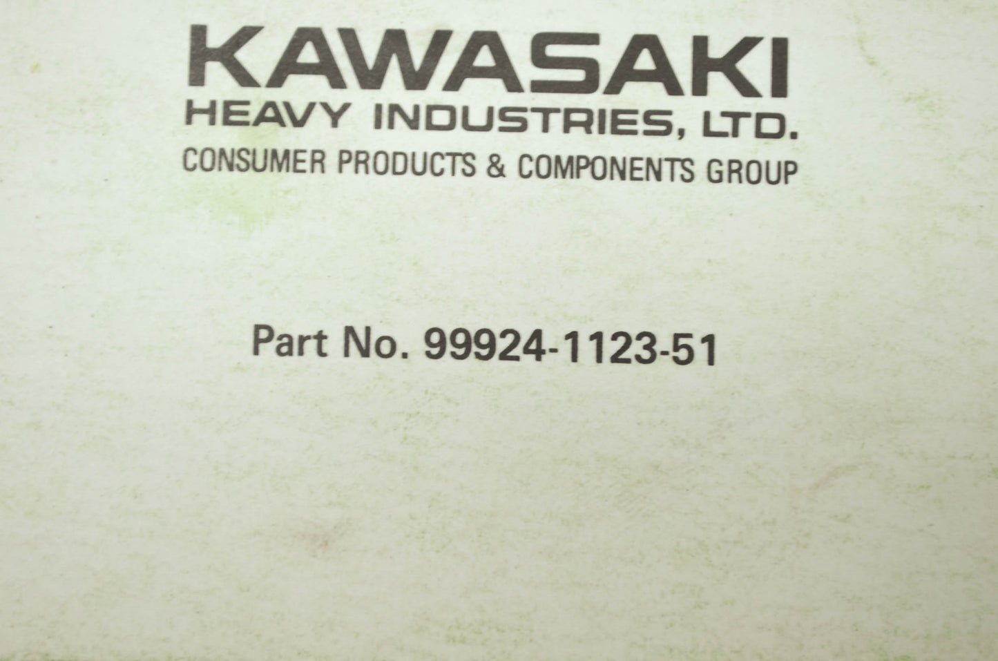 Kawasaki KX60 KX80 KX100 Service Manual Supplement