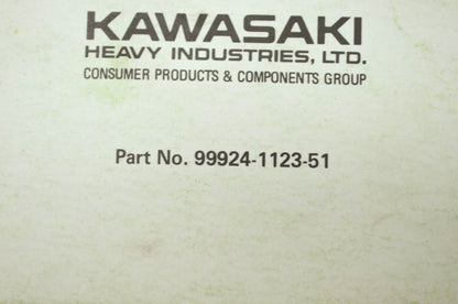 Kawasaki KX60 KX80 KX100 Service Manual Supplement