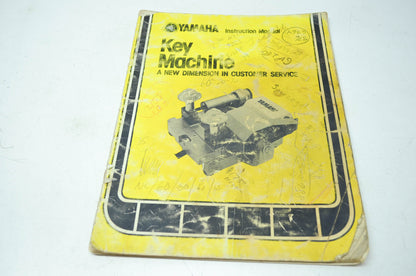 Yamaha Key Machine Instruction Manual
