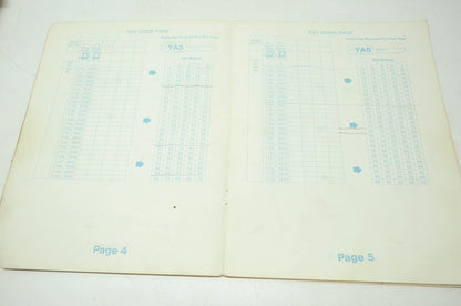 Yamaha Key Machine Instruction Manual