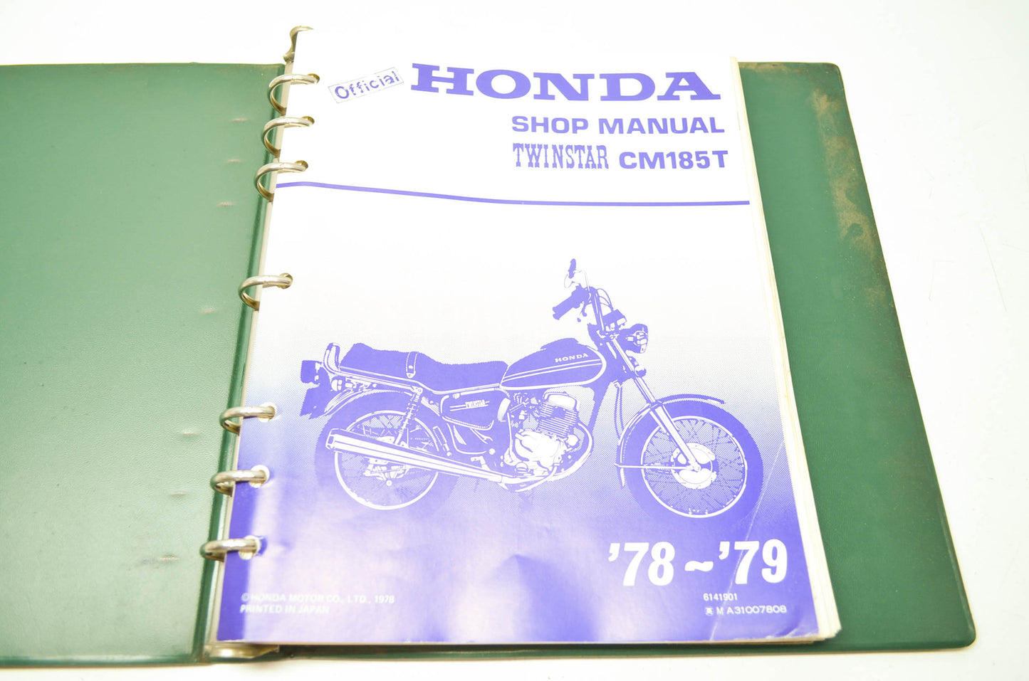 OEM Honda 6141901 Shop Manual CM200 250