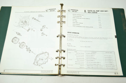 OEM Honda 6141901 Shop Manual CM200 250