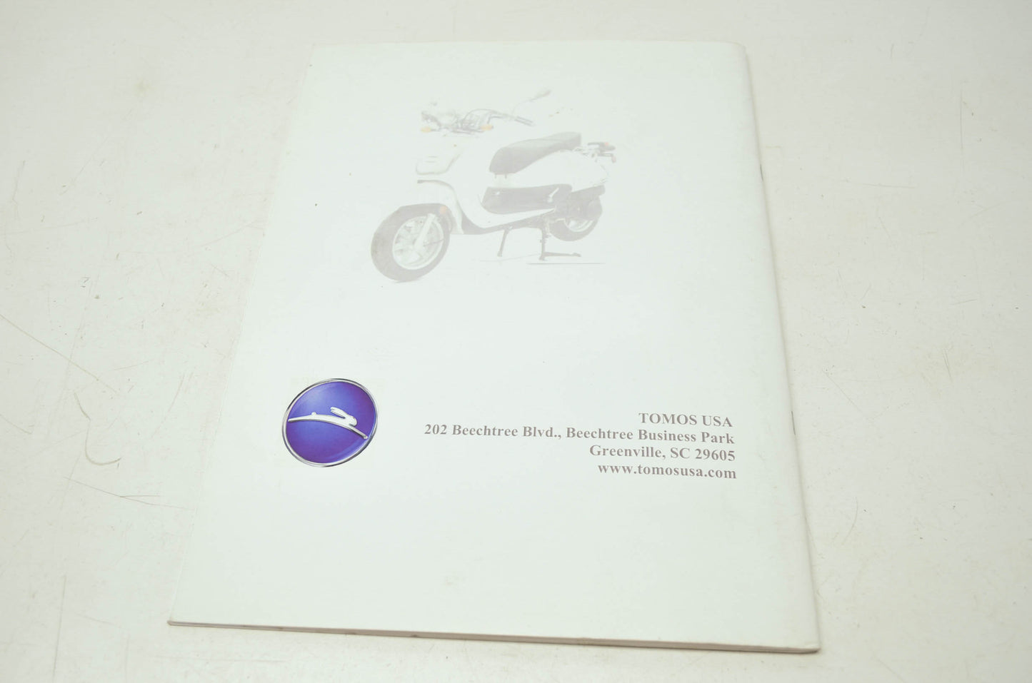 Tomos 2007-08 Velo/150cc Spare Parts Manual