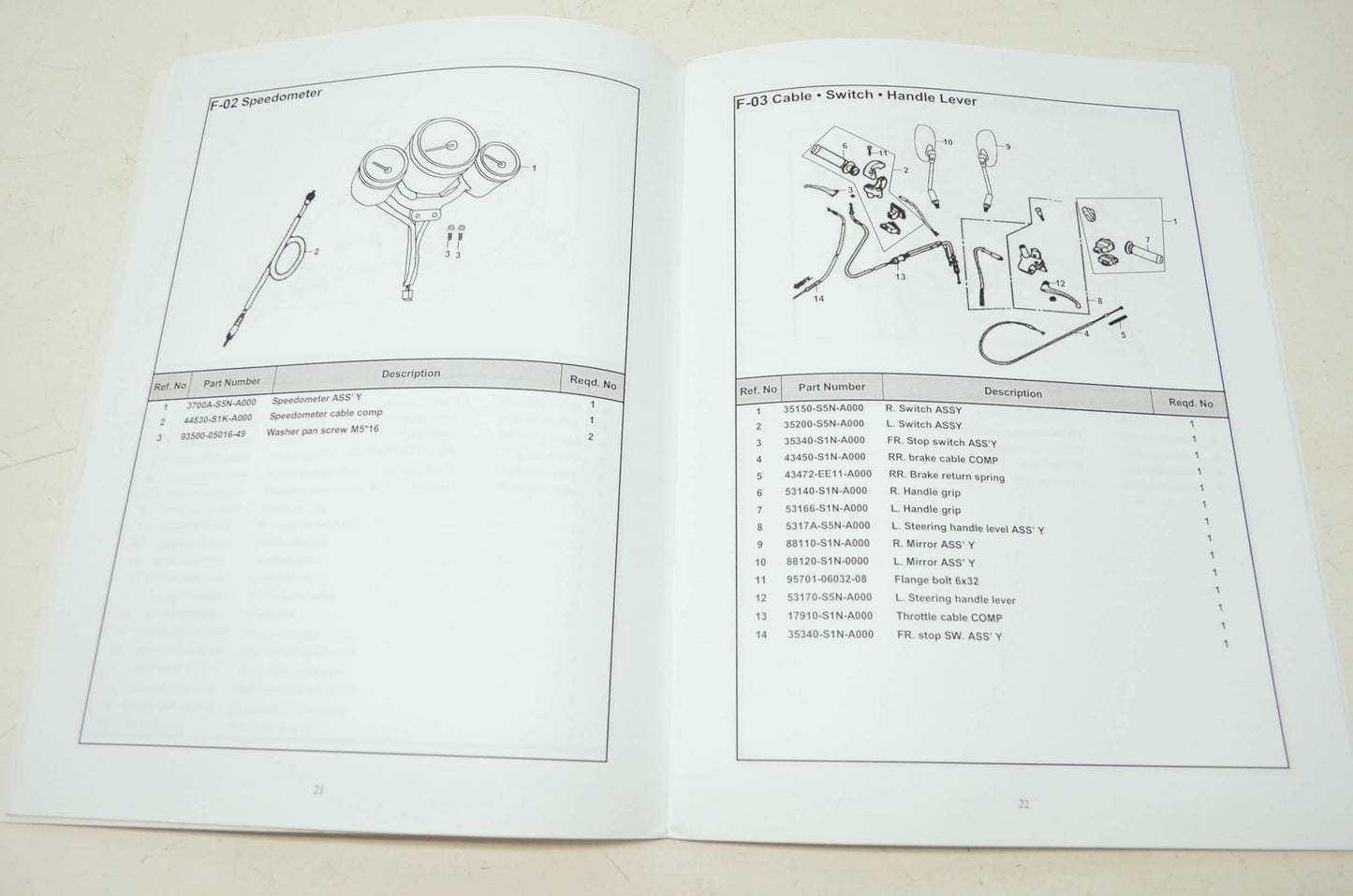 Tomos 2007-08 Velo/150cc Spare Parts Manual