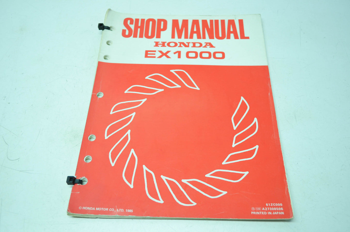 Honda EX1000 Shop Manual