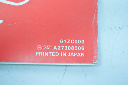 Honda EX1000 Shop Manual