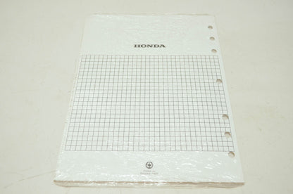 Honda Rotary Mower HRZ216 Shop Manual Supplement