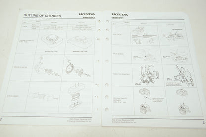 OEM Honda 61VA330Y Service Manual HR195/21