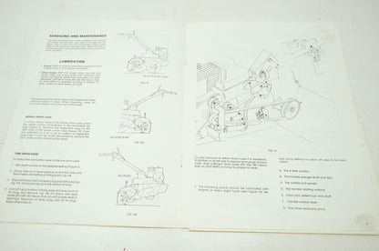 Gilson Rear Tine Tiller 51134 Owner's Manual
