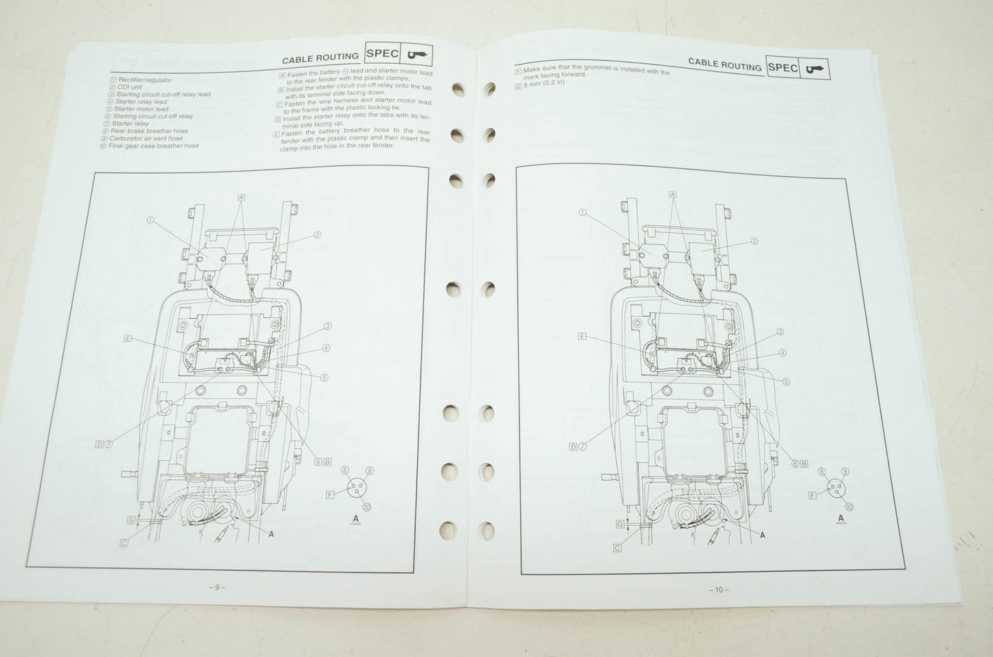OEM Yamaha LIT-11616-15-03 YFM250XP-S Service Manual Supplement