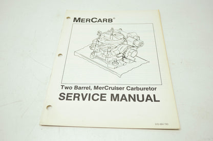 MerCarb Two Barrel Mercruiser Carburetor Service Manual