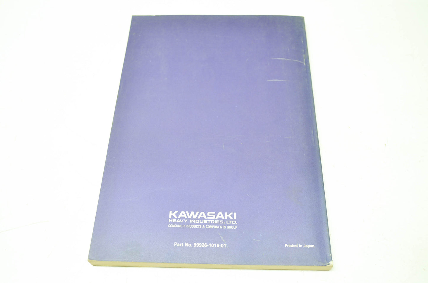 Kawasaki 89 90 Model Service Specifications Handbook
