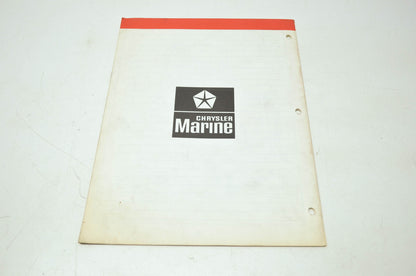 Chrysler Outboard 66-79 Wiring Diagram Collection