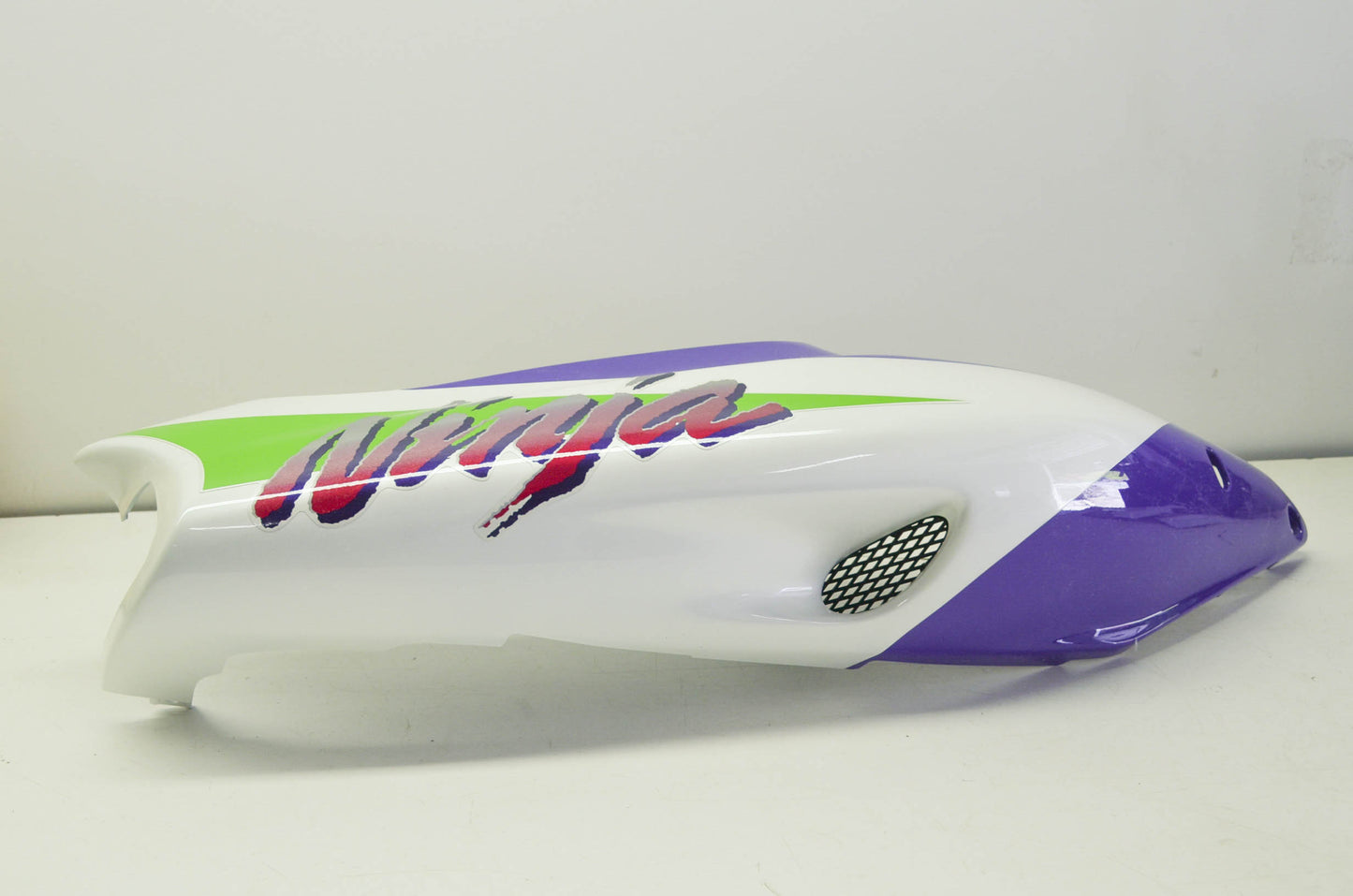 Right Side Cover White & Purple NOS