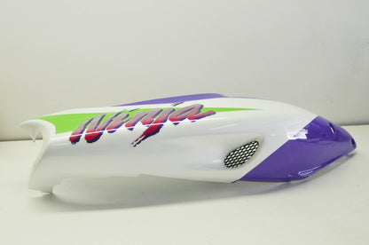 Right Side Cover White & Purple NOS