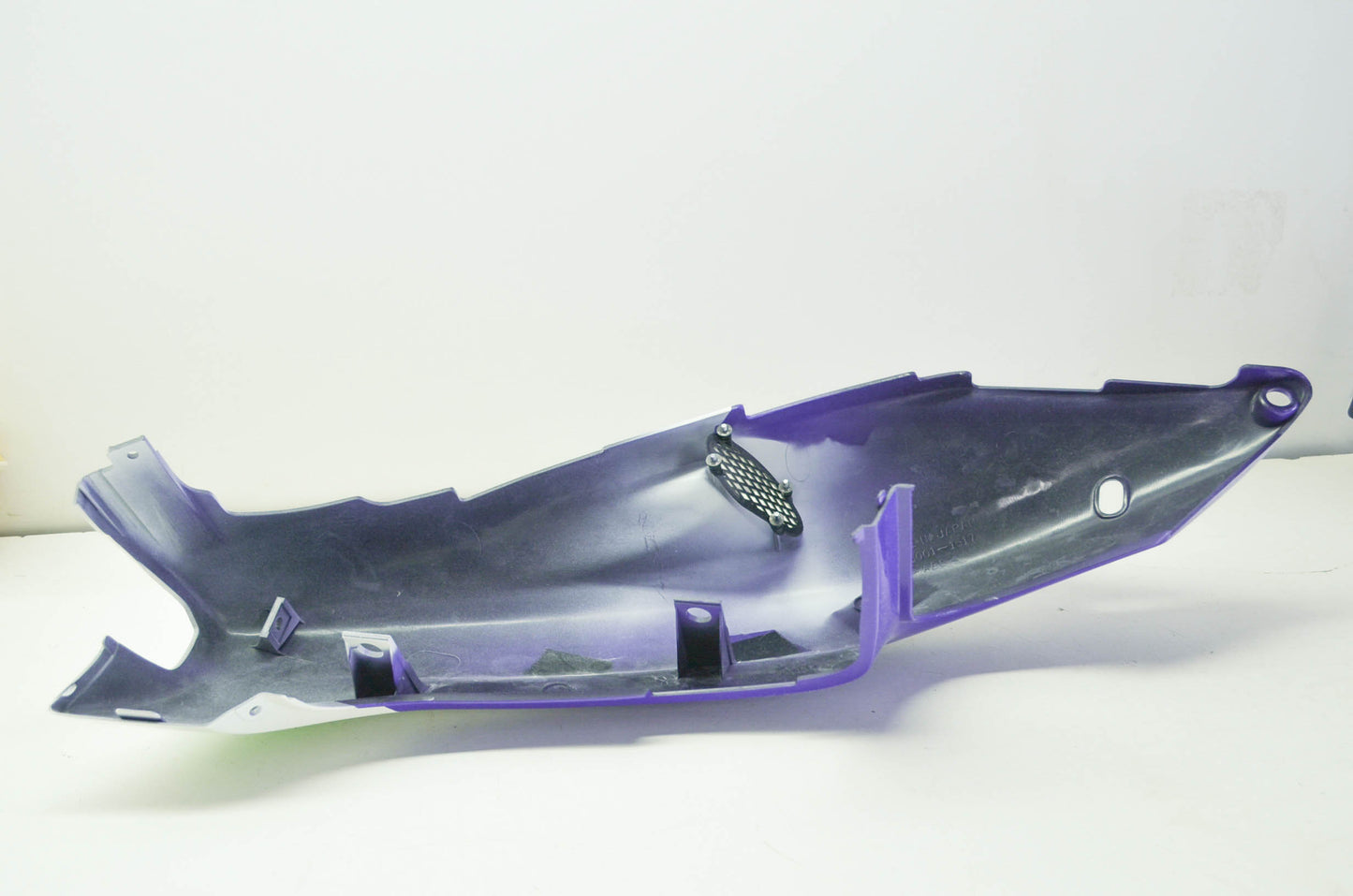 Right Side Cover White & Purple NOS