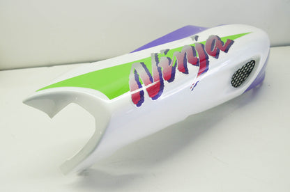 Right Side Cover White & Purple NOS