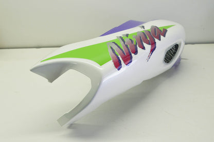 Right Side Cover White & Purple NOS