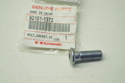 OEM Kawasaki 92151-1372 Socket Bolt 10X30 NOS