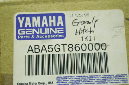 OEM Yamaha ABA-5GT86-00-00 Hitch NOS