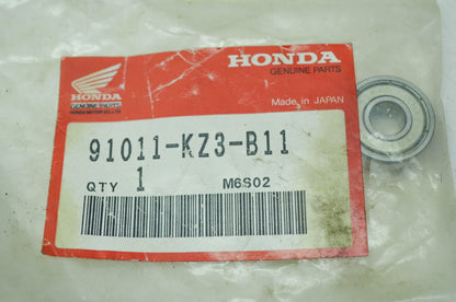 OEM Honda 91011-KZ3-B11 Bearing 608ZZ NOS