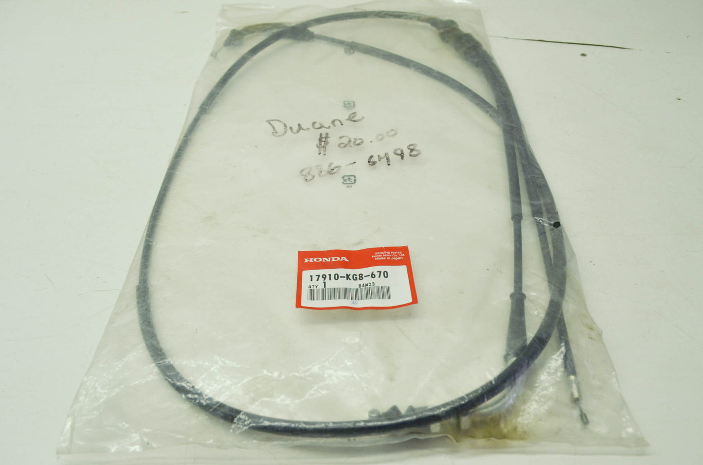 Throttle Cable NOS