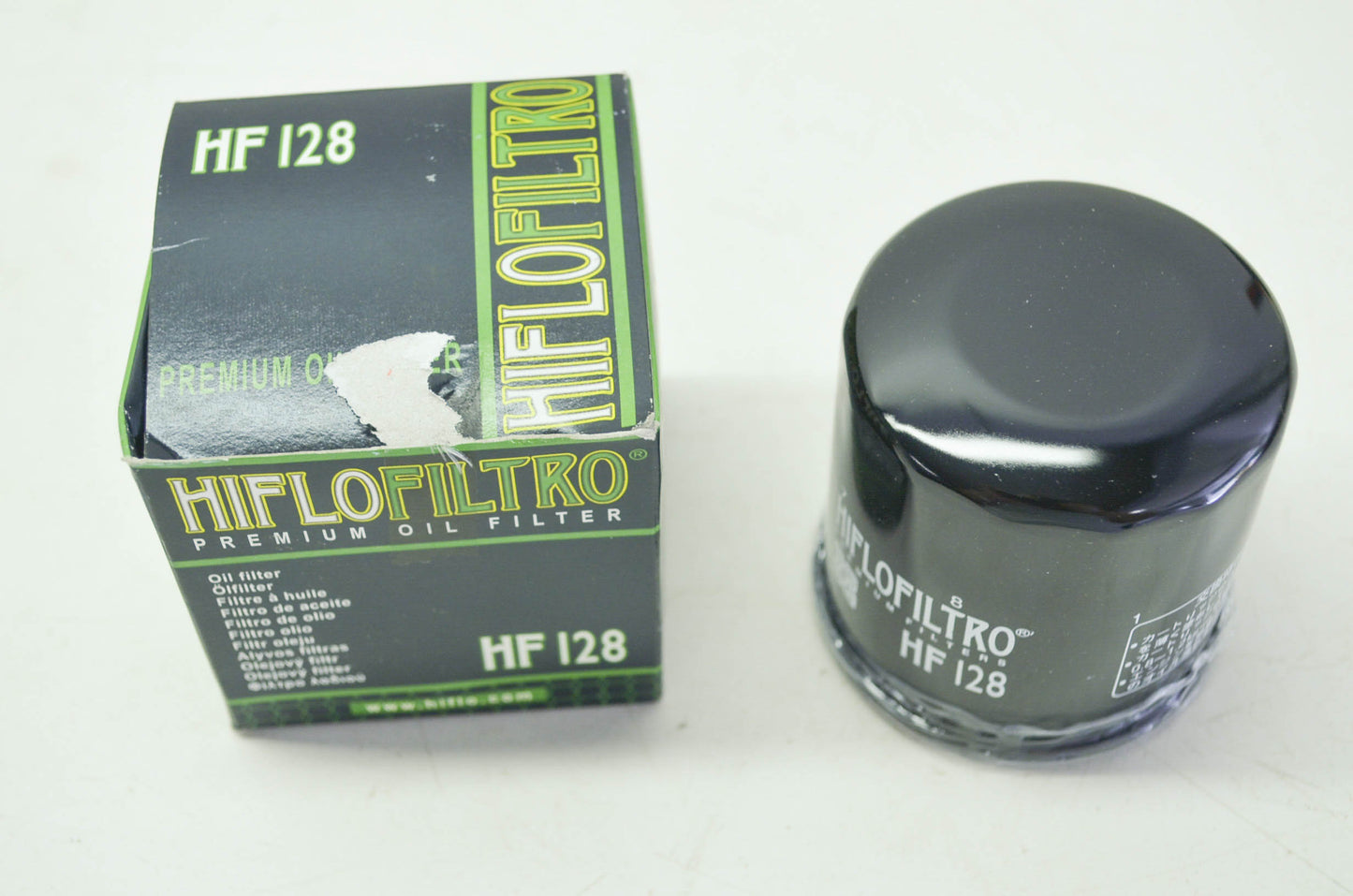HiFlo Filtro 49065-2071, 49065-2078, HF128 Kawasaki Oil Filter NOS
