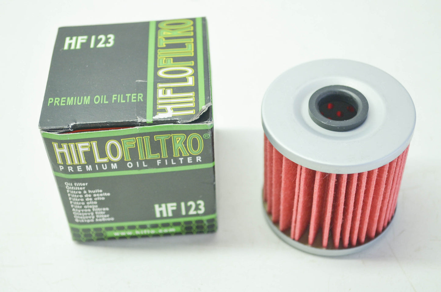 HiFlo Filtro 16099-004, HF123, 140123 Kawasaki Oil Filter NOS
