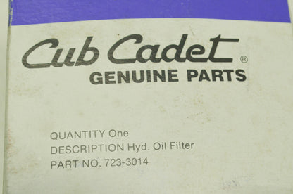 NEW OEM Cub Cadet Oil Filter Gravely John Deere NOS