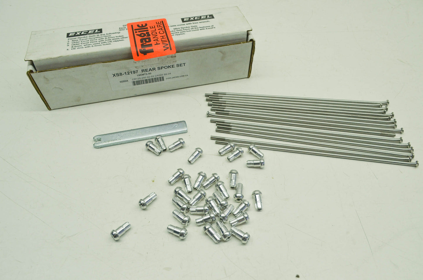 NEW Excel Rear Wheel Spoke Kit 19MT2.5 NOS