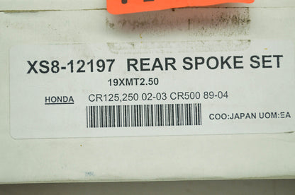 NEW Excel Rear Wheel Spoke Kit 19MT2.5 NOS