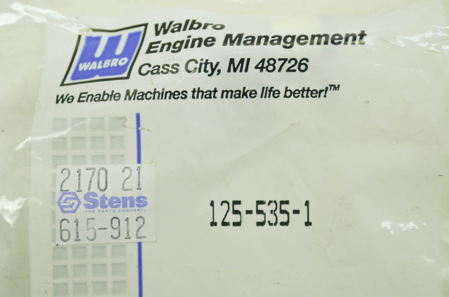 NEW Walbro Intake Fuel Filter Husqvarna Equitment NOS