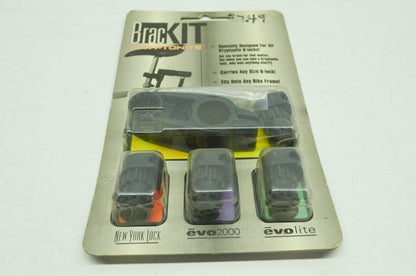 NEW Kryptonite U-Lock Holder Bracket Motorcycle Kit NOS