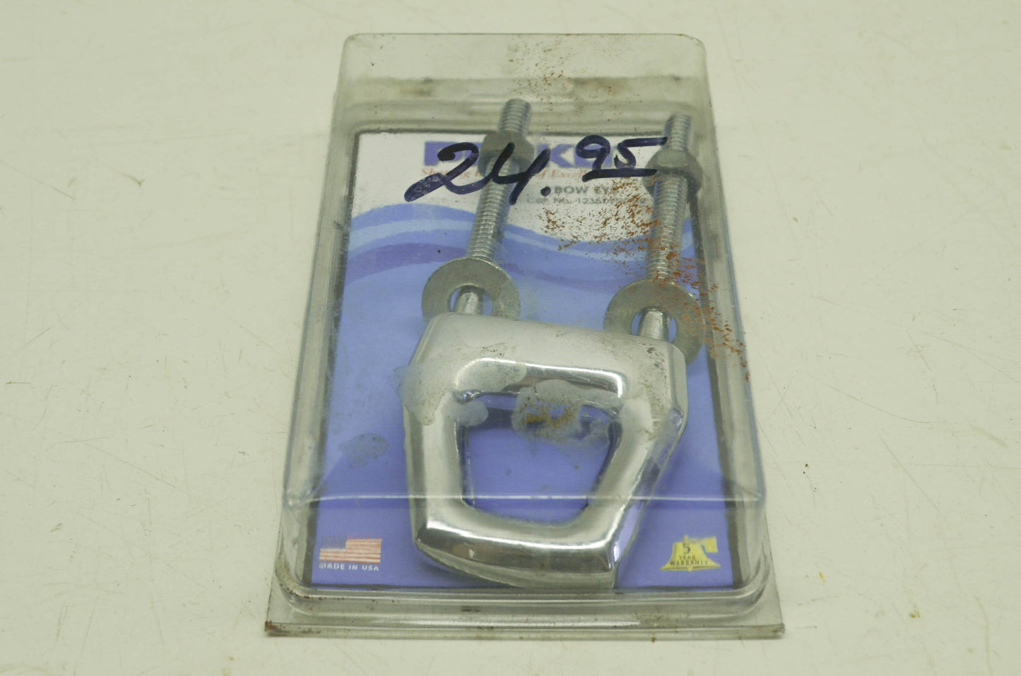 Bow Eye Chrome Plated Alloy NOS