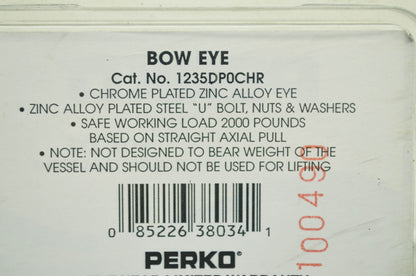 Bow Eye Chrome Plated Alloy NOS