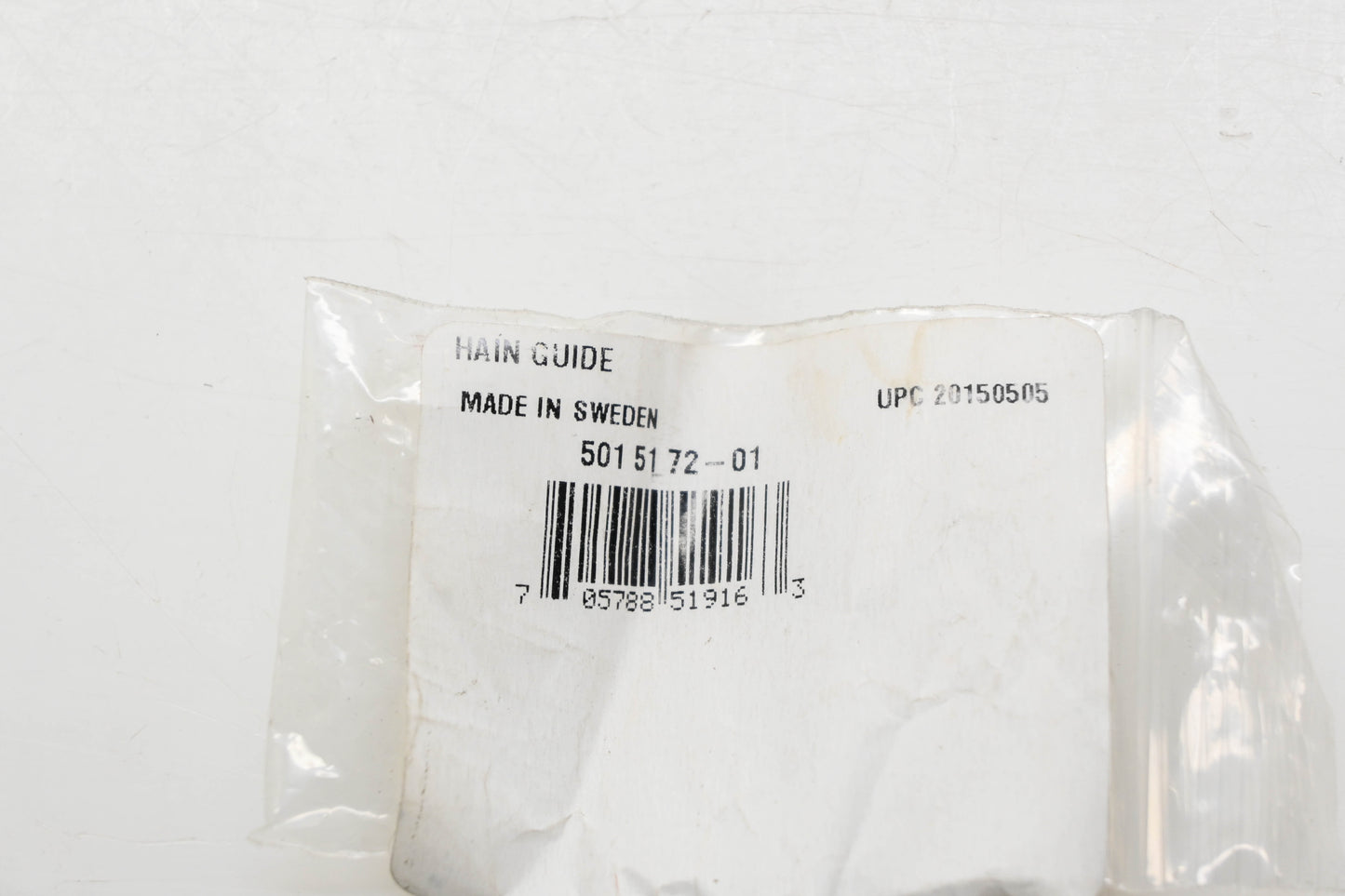 New OEM Husqvarna 501 51 72-01, 501517201 Chain Guide Bumper Strip NOS