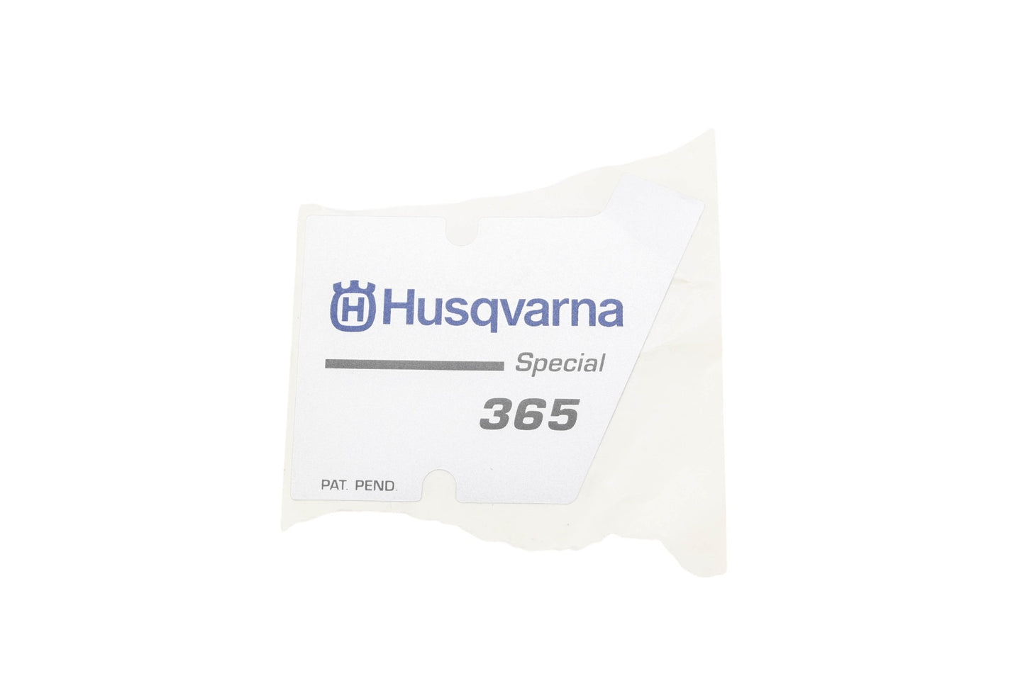 New OEM Husqvarna 537 23 02-03, 537230203 "365 Special" Decal NOS