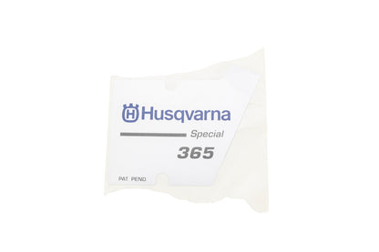 New OEM Husqvarna 537 23 02-03, 537230203 "365 Special" Decal NOS