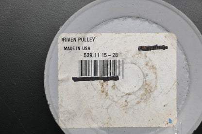 New OEM Husqvarna 539 11 15-28, 539111528 Driven Pulley NOS