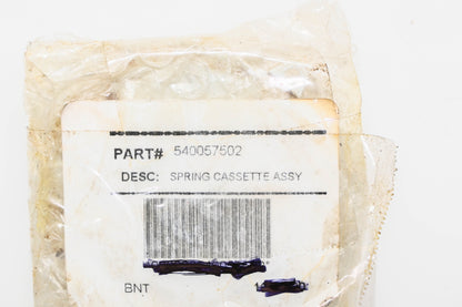 New OEM Husqvarna 540 05 75-02, 540057502 Cassette Spring Assembly NOS