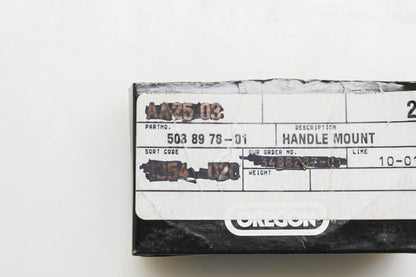 New OEM Husqvarna 503 89 78-01, 503897801 Handle Mount NOS