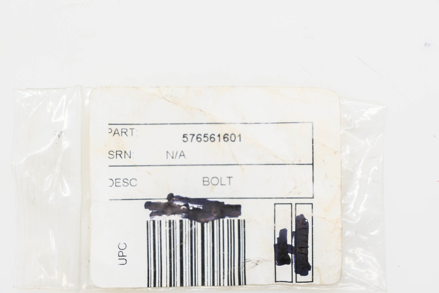 New OEM Husqvarna 576 56 16-01, 576561601 Bolt NOS