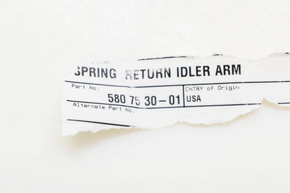 New OEM Husqvarna 580 75 30-01, 580753001 Idler Arm Return Spring NOS