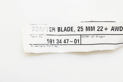 New OEM Husqvarna 591 34 47-01, 591344701 Blade Adapter 25 MM 22+ AWD NOS